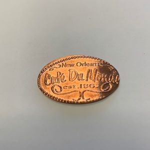 Elongated coin/ Squished Penny -- New Orleans, LA